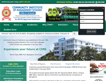 Tablet Screenshot of cimsbschool.org